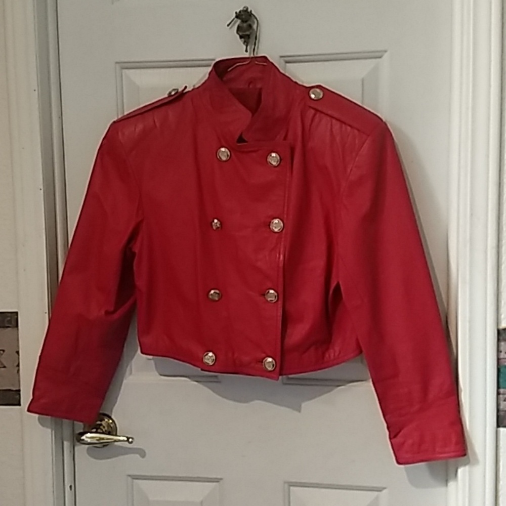 Red Leather Jacket